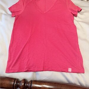 Rag & Bone Vibrant Red Top